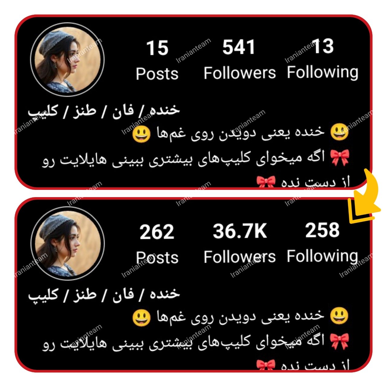 رشد پیج‌ها